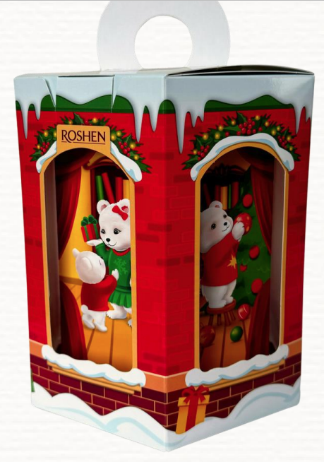 Подарунки новорічні "Новорічне Свято" ROSHEN 438г.